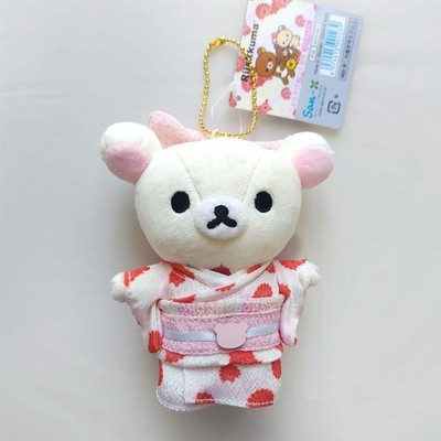 Rilakkuma Korilakkuma hängendes Stofftier Kimono San-X