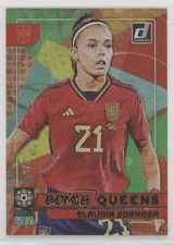 2023 Donruss FIFA Women's World Cup Pitch Queens Green 1/5 Claudia Zornoza r5f