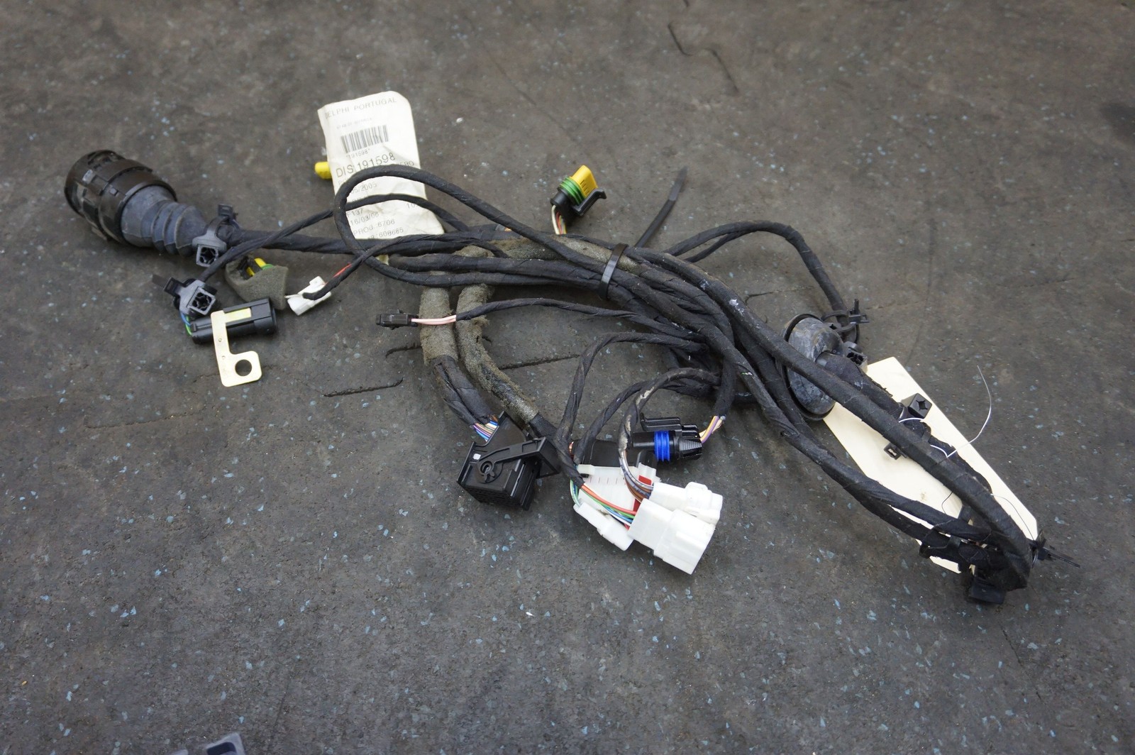 Right Passenger Door Wiring Wire Harness 191598 Ferrari 612 Scaglietti Sessanta