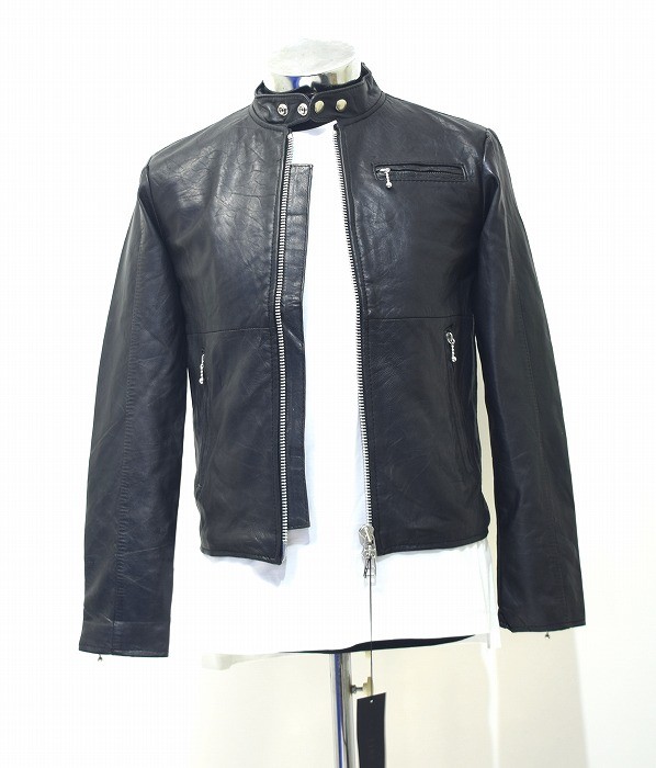 Eins Reproduct Special Single Leather Riders Jacket Motorcycle Biker Style
