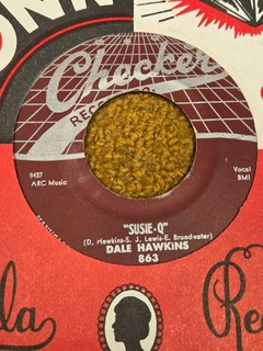 45 RPM dale Hawkins CHECKER 863 Susie Q / Don't Treat me VG