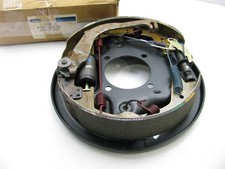 New Oem Ford F75z-2210-cd Left Drivers Side Brake Drum Backing Plate W Shoes
