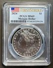2024 $1 Silver Morgan Dollar PCGS MS69 First Strike