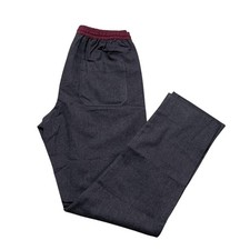 Andrea Pompilio Pants Mens IT 50 Gray Sheridan Wool Flannel Jogger Casual Italy