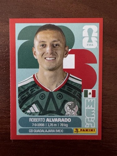 Roberto Alvarado 2026 Panini Roberto Alvarado Red