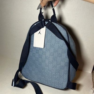 Nike Jordan Monogram Chambray Women's Mini Backpack Size Small for