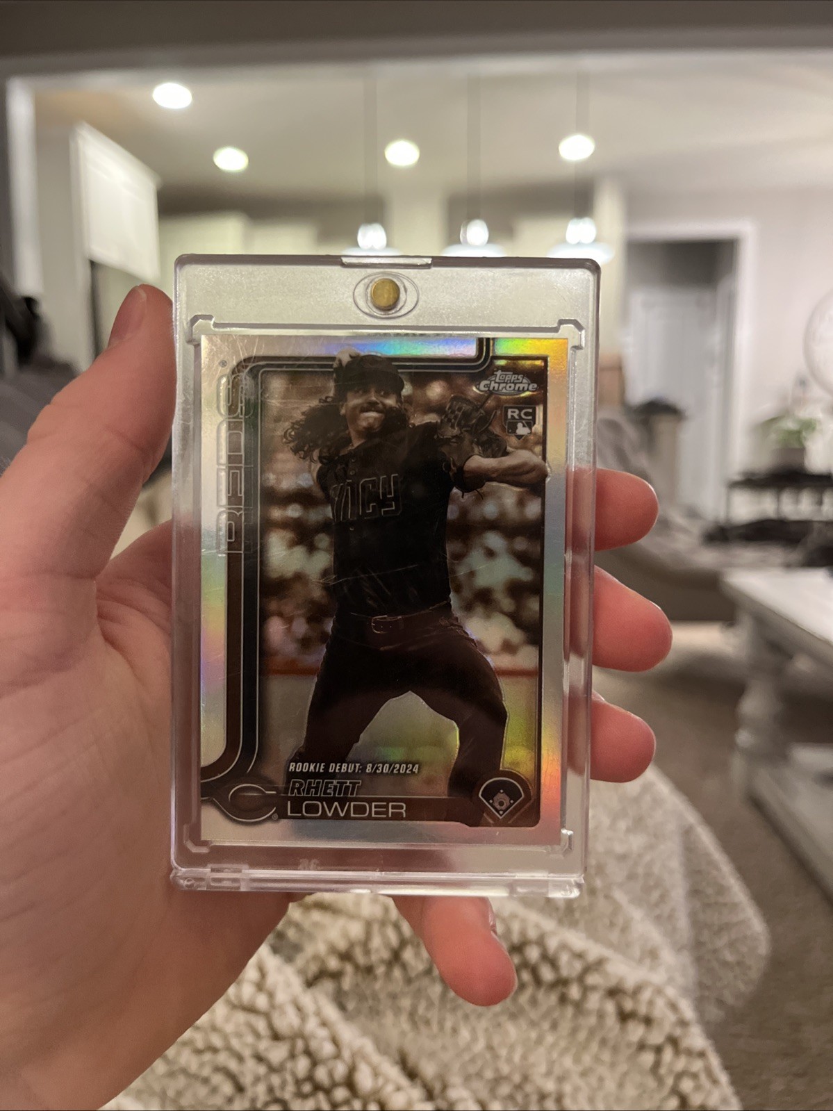 2025 Topps Chrome - Rhett Lowder #147 Sepia Refractor (RC)