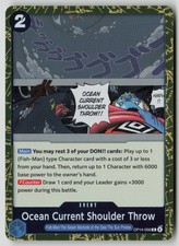 Ocean Current Shoulder Throw Foil OP14 OP14-058 NM One Piece Card Game