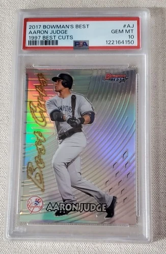 AARON JUDGE 2017 BOWMAN'S BEST 1997 BEST CUTS #97BC-AJ PSA 10 GEM MINT YANKEES🔥