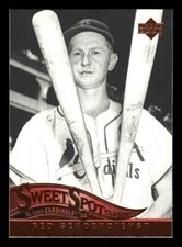 2005 Upper Deck Sweet Spot Classic #82 Red Schoendienst St. Louis Cardinals