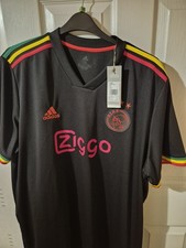 GENUINE Ajax Third Kit 21/22 | Bob Marley Three Little Birds Shirt Size 3XL XXXL