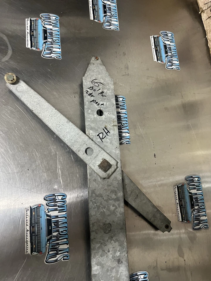 1965-66 Chevrolet Belair 2dr Biscayne RH Window Regulator (J) - Image 3 of 4