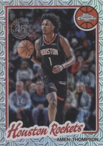 2025-26 Topps Chrome Cactus Jack Basketball x NBA All-Star #6 Amen 