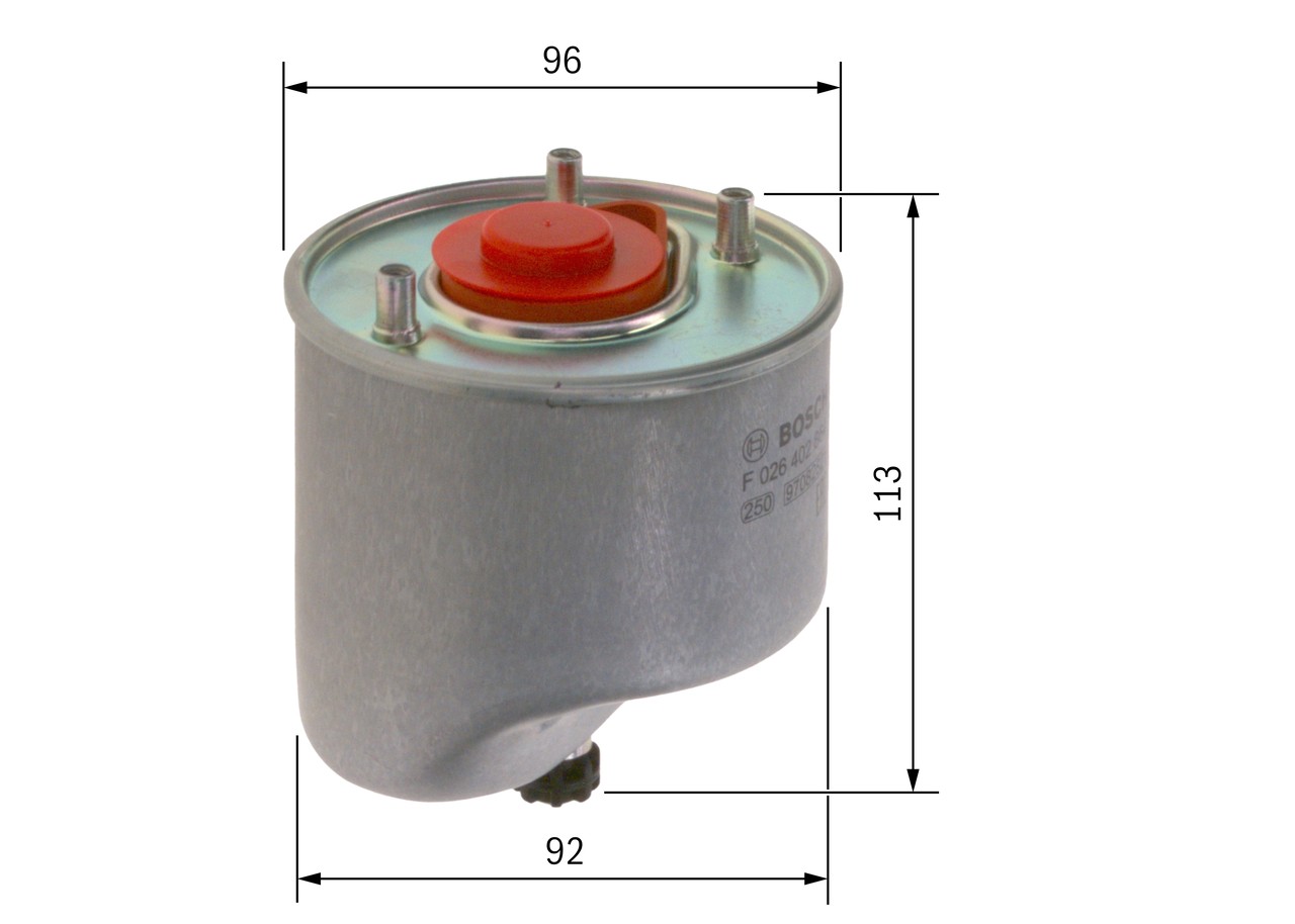 Bosch F026402864 Fuel Filter - Image 43
