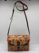 Patricia Nash Yellow Printed Crossbody
