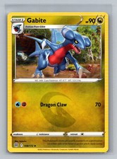 Carta Pokemon TCG Gabite 108/172 stelle brillanti non holo diamante non comune quasi nuova BRS