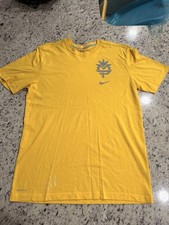 Nike Dri-Fit Manny Pacquiao Team MP Reflective Yellow Mens Sz L Limited Ed