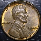 1949 D Lincoln Wheat Penny 1c US Coin Denver Mint AU