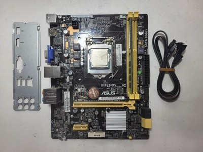 Asus H81M-E Motherboard w/Core i5-4460, 8GB RAM, IO Shield #1277