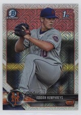 2018 Bowman Chrome Prospects Mega Box Mojo Refractor Jordan Humphreys 0bz6