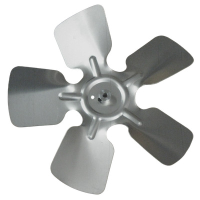 A15225 Metal Fan Blade 10'' Diameter 5 Blades 1/4'' Hub CCW 30 Degree Propeller