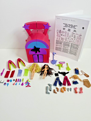 Vintage 2000s Polly Pocket Dare to Hair Flexible Hair Bundle w Instructions
