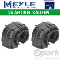 2X Meyle 1005110012 Stabilisatorlager Hinten FüR Golf Passat 17Mm VW Audi Seat