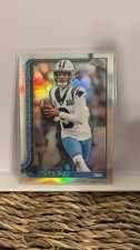 2025 Topps Chrome Bryce Young Refractor #40 Panthers