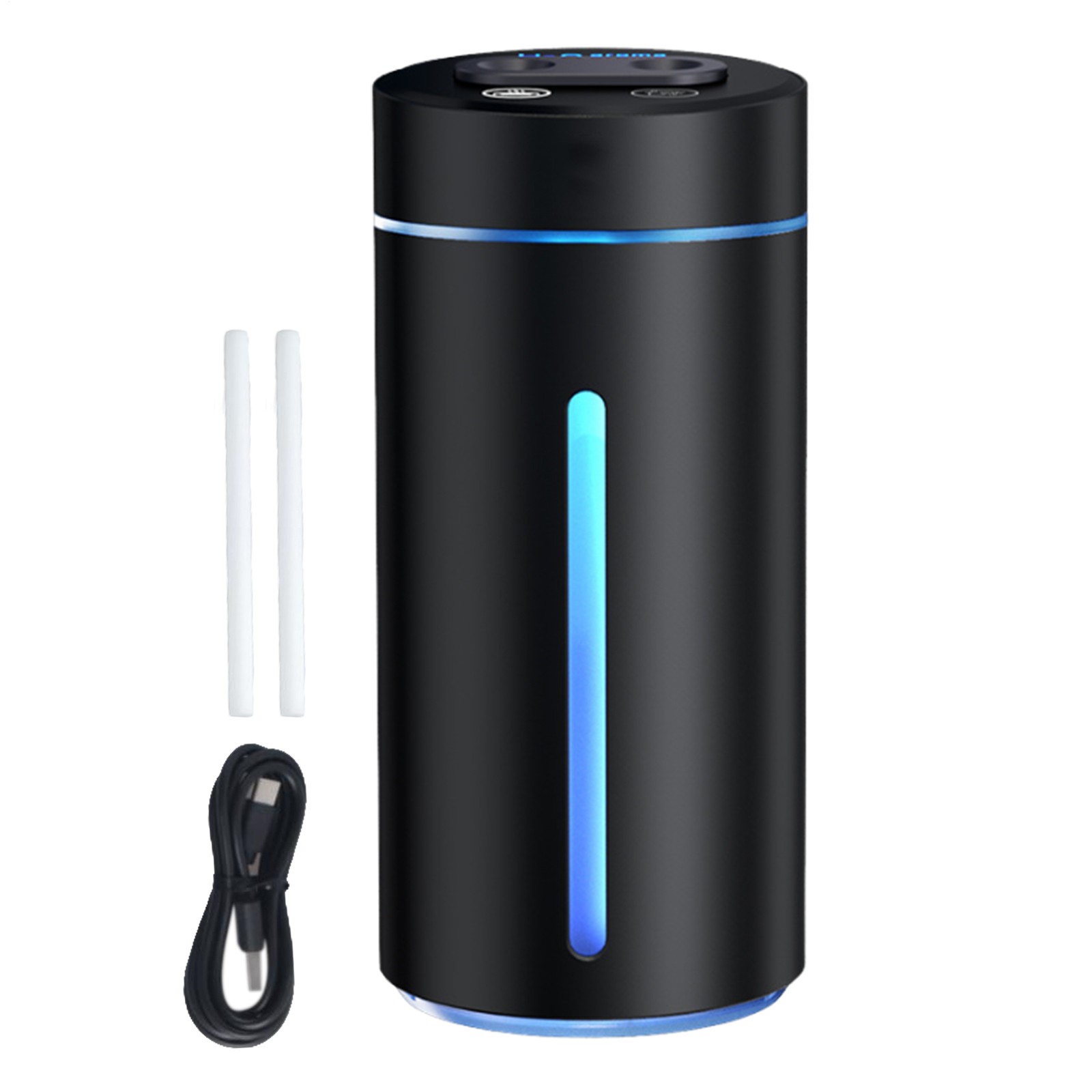 Mini Car Air Humidifier Essential Oil Diffuser Ultrasonic Aroma Mist Purifier 