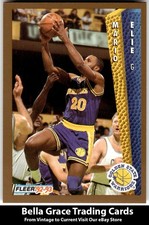 1992-93 Fleer Mario Elie #73 Golden State Warriors NBA Basketball