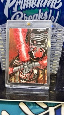 Kylo REN Sketch By Lance Duet (RebelWarPigDesigns) - 1/1 Custom Commission