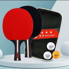 Tischtennis schläger 2 Schläger & 3 Bälle ...