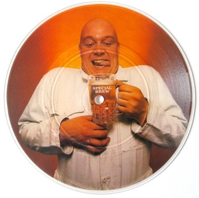 NM/NM Bad Manners Special Brew 7'' VINYL 45 Picture Pic Disc Ska Madness Specials