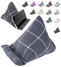 Handmade Phone Pillow Holder - The Wedge Mobile Device Stand - Soft... Fast Ship