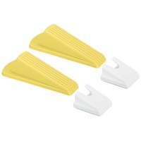 2Stk TüRstopper, TüRstopper Gummi TüRkeil GroßEr TüRkeil FüR Der TüR, Gelb