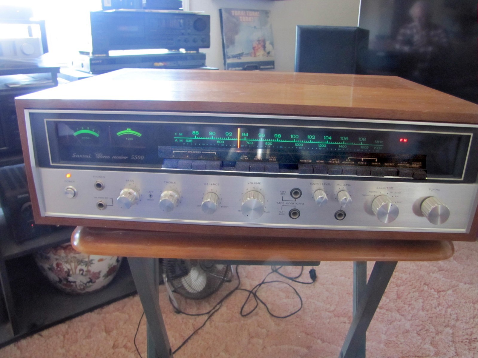 Sansui G 5500 vintage audio equipment - eBay listing photo 3