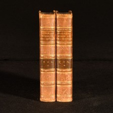 1835 2Vols The Literary Works of Sir Joshua Reynolds Henry William Beechey Calf