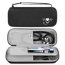 Shockproof Stethoscope Carrying Case w/ Built-in Mesh Pockets