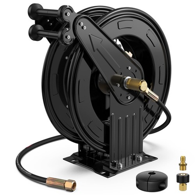 #ad Pressure Washer Hose Reel 3 8 in x 50 ft Retractable Pressure Washer Reels $98.19