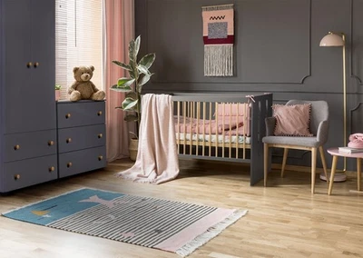 Ensemble De Chambre D'Enfant 3 Pièces Complet Graphite Pin 81361297 - Photo 1/3