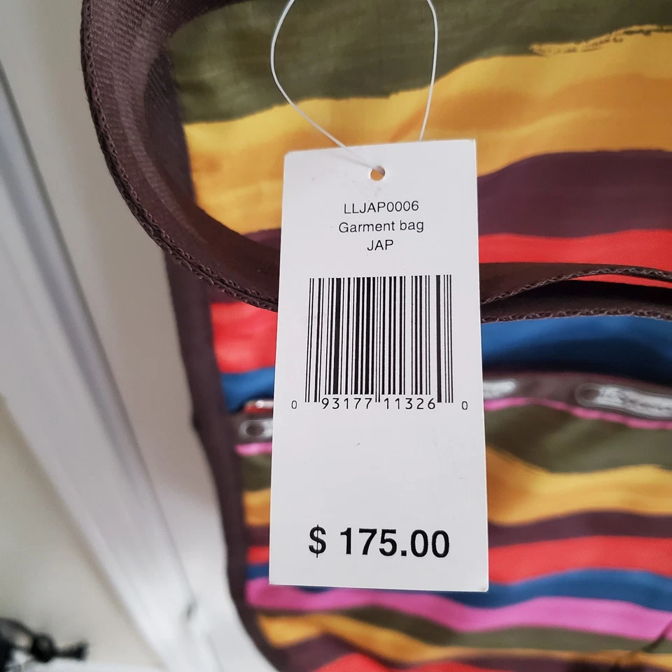 Bolso de Viaje LeSportSac Convertible Prenda Colgante Tamaño Completo Rayas Foto 4 de 4