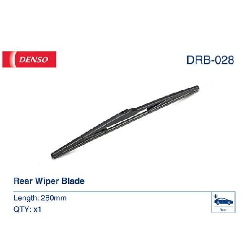 2X Wischblatt Hinten FüR Toyota Corolla E12 1.6 1.8 2.0 01 Bis 04 Denso Teil ESG-image