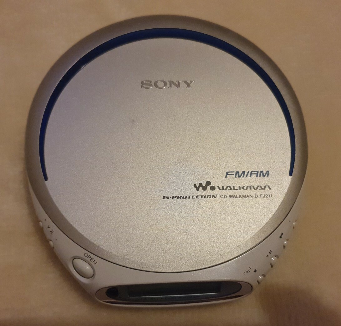 419W] SONY Discman D-211 Panasonic SL-SW870 D-E800 DPC-141 Shock