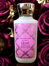 Bath  Body Works Bubbly Rose Full-Size 24-Hour Moisture Body Lotion Shea Butter