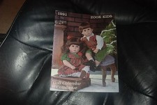 1991 Zook Kids Doll Calendar Catalog New Condition Our Last One