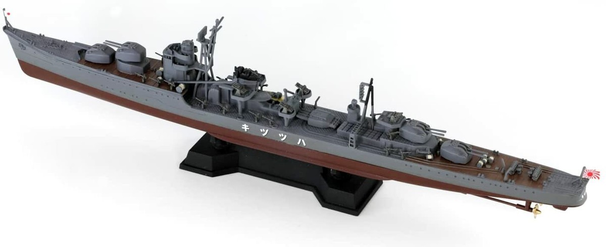 PIT-ROAD 1/700 IJN Type Akizuki Destroyer HATSUZUKI Kit SPW07 w