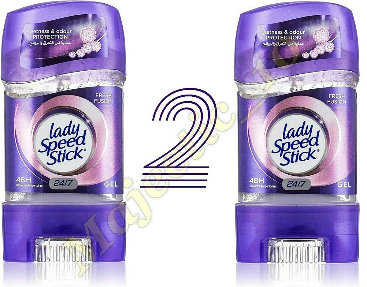Lady Speed Stick 48HR Antiperspirant Deodorant Gel Fresh Fusion 2