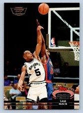 Sam Mack 1992-93 Stadium Club Members Only #264 San Antonio Spurs