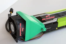 Nvidia Tesla 80mm Fan Adapter for M40,K80,P40,P100,V100