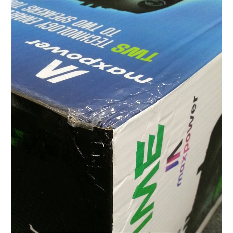 Max Power MPD816 GAMETIME Portable Karaoke Speaker 8" x2 1200 Watts